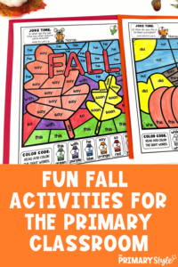 Fun Fall Activities for the Primary Classroom - The Primary Style