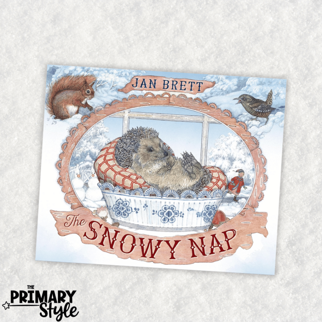 Share "The Snowy Nap" by Jan Brett with your early elementary students this year!