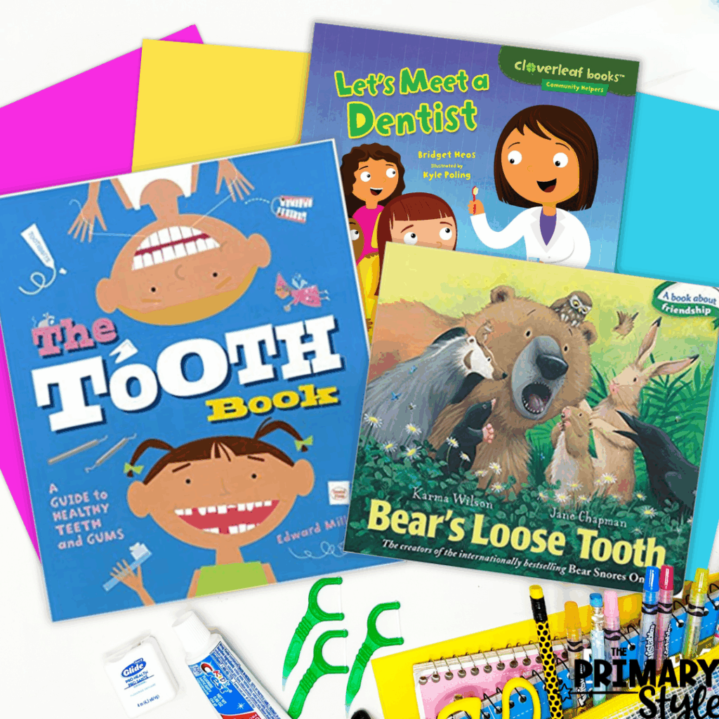 Read alouds like Bear's Loose Tooth are the perfect addition to your dental health activities.