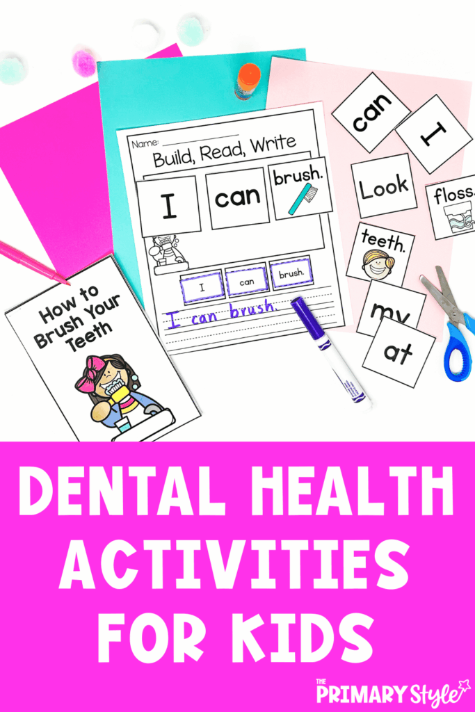 Help your students learn all about taking care of their teeth with these fun and engaging dental health activities for kids! This post includes kid-friendly videos, read-aloud books, simple crafts, and hands-on activities perfect for Dental Health Month.