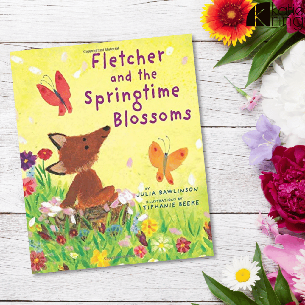 This image shows, "Fletcher and the Springtime Blossoms" a sweet spring picture book that is great for primary learners.