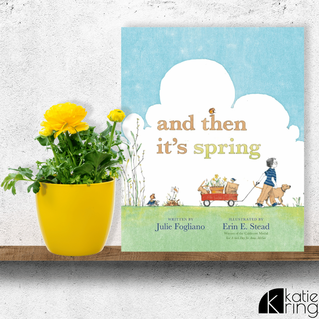 This image shows "And Then It's Spring". This spring picture book is perfect for teaching students about the changes that happen when spring comes!