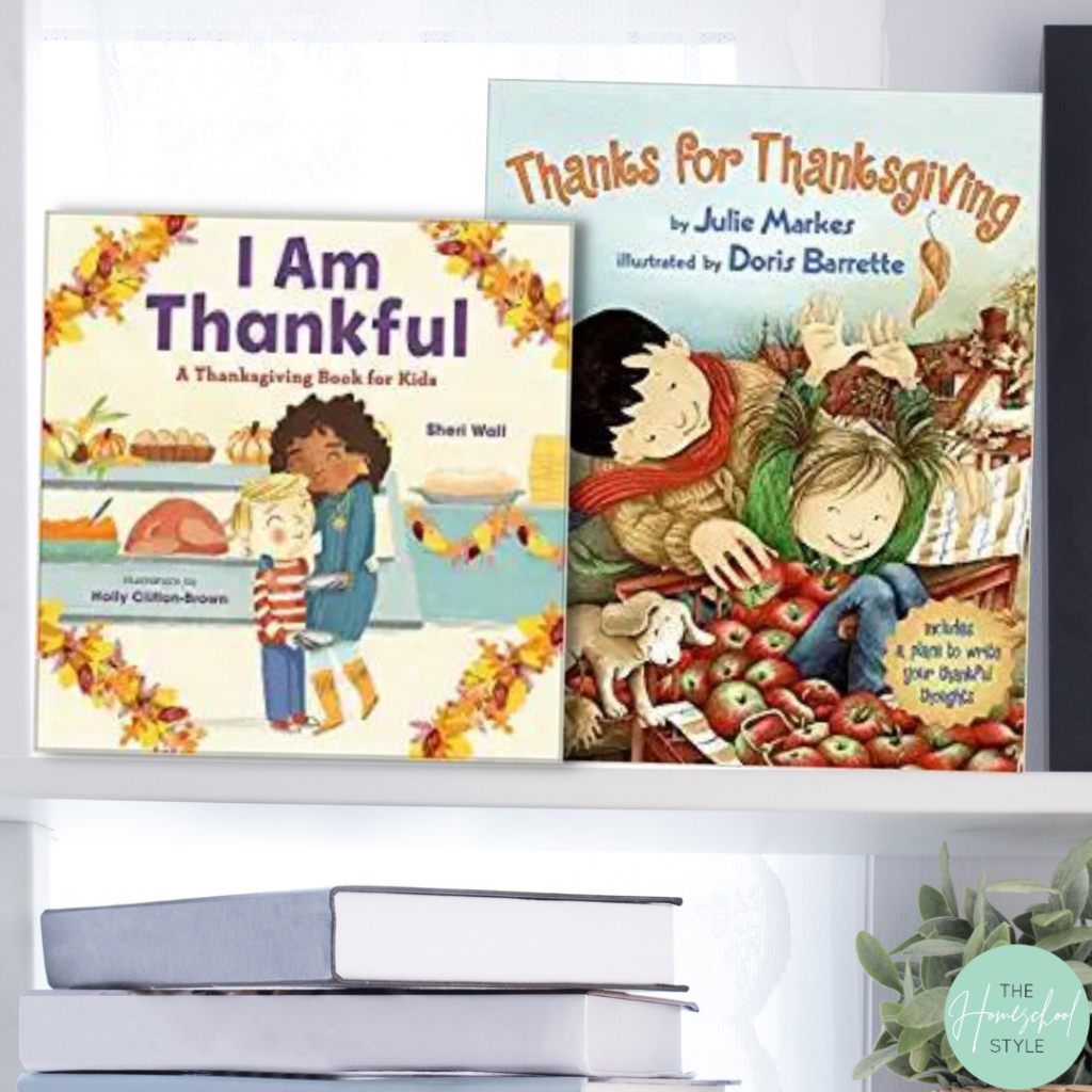 Thanksgiving books for children.