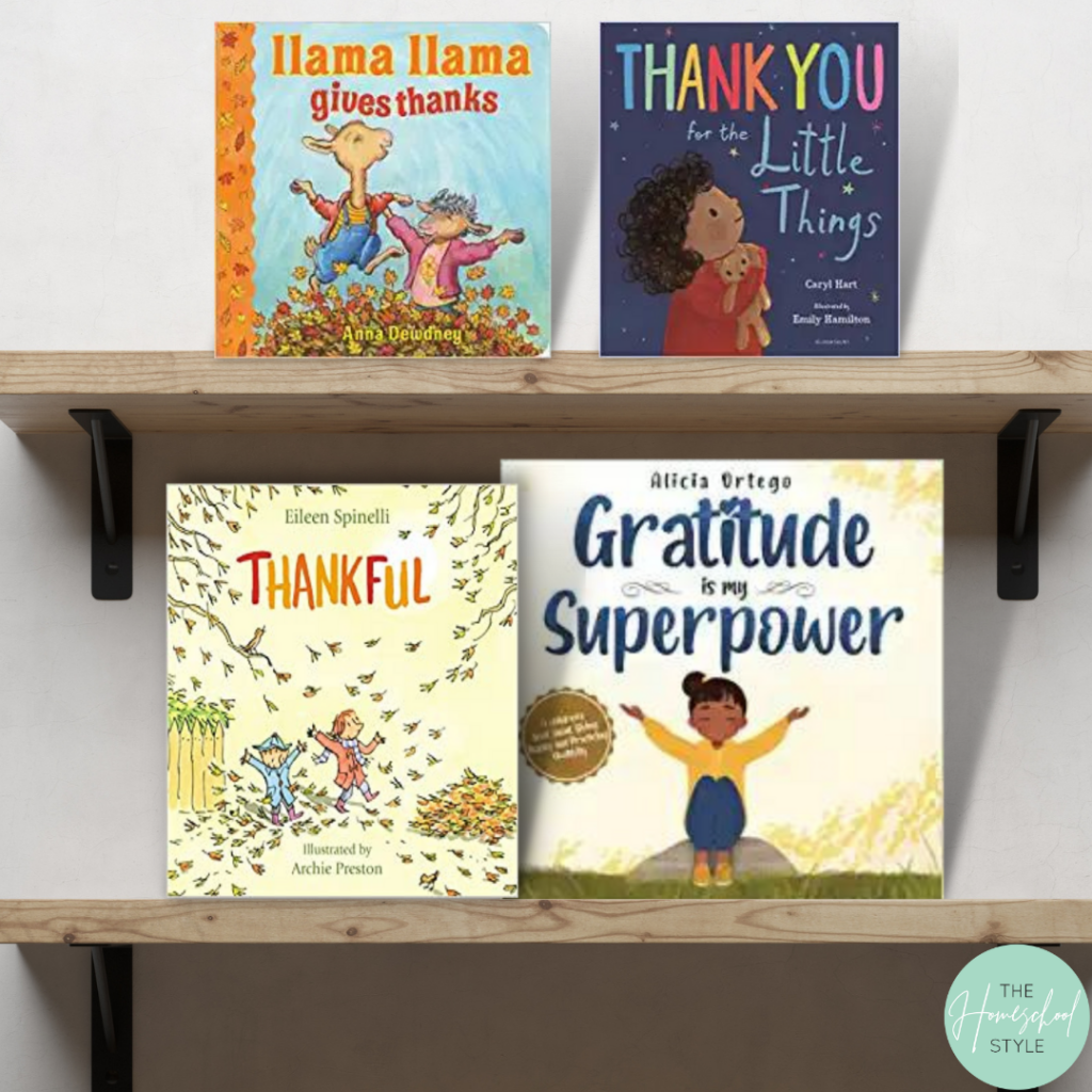 Thanksgiving books for children.