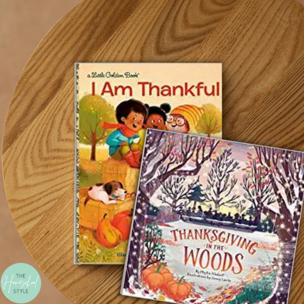 Thanksgiving books for children.