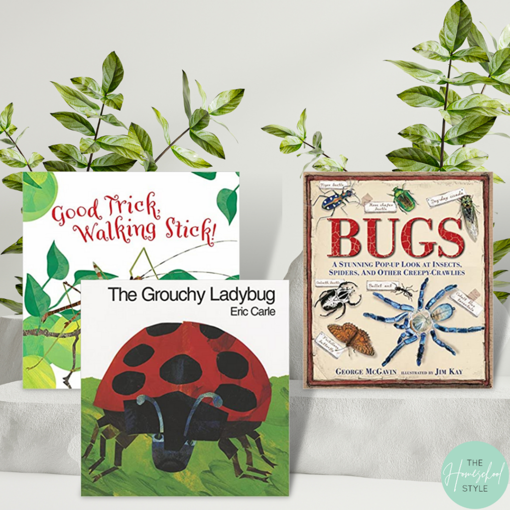 Picture Books featuring insects and bug.