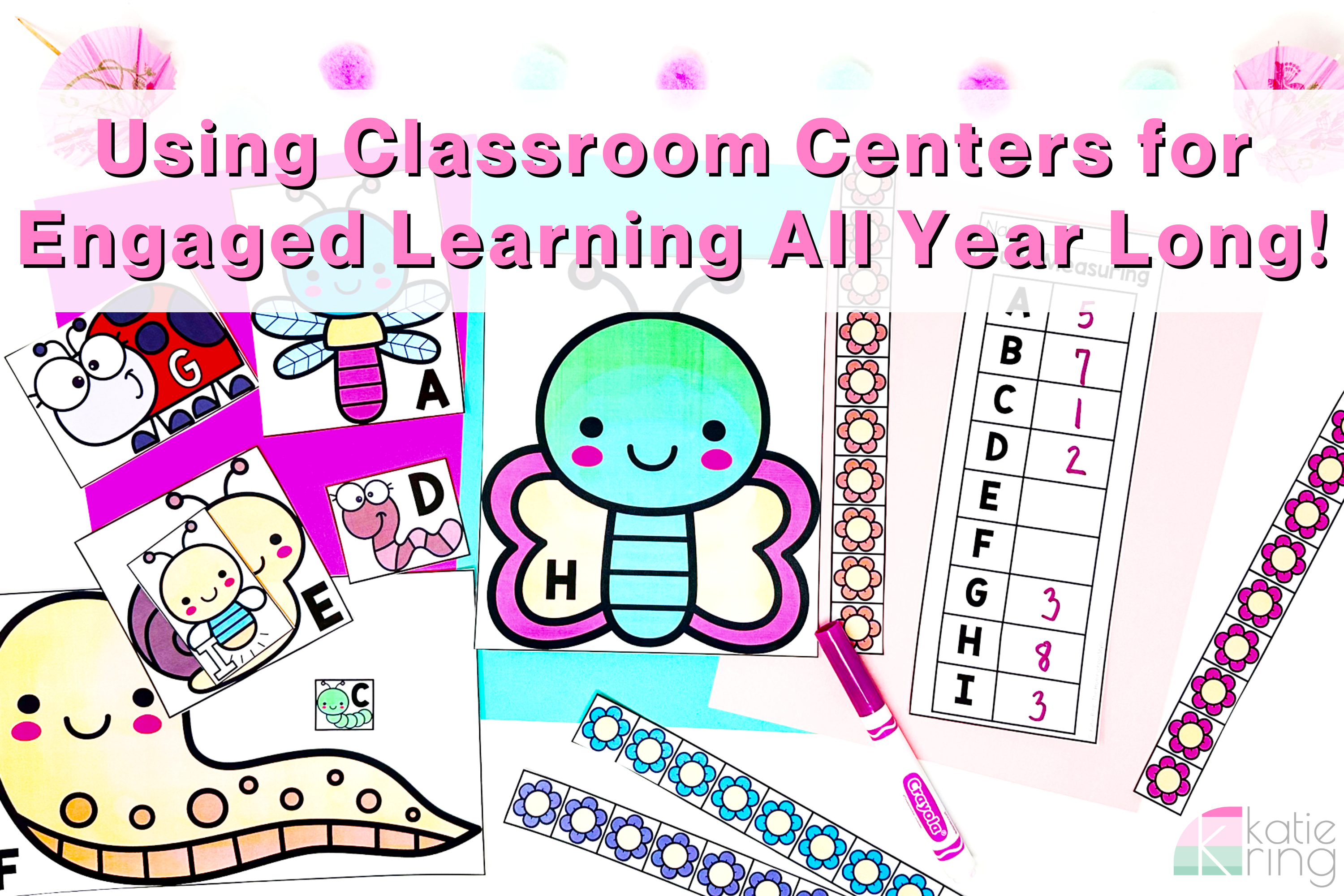 Classroom centers are a great way to keep your students engaged in learning essential math and ELA skills all year long.