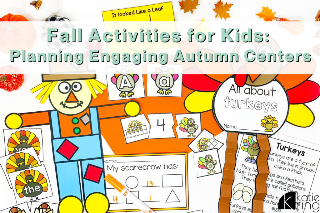 Planning fall activities for kids is fun and easy with these engaging resources your students will love completing in centers or independent time this autumn.