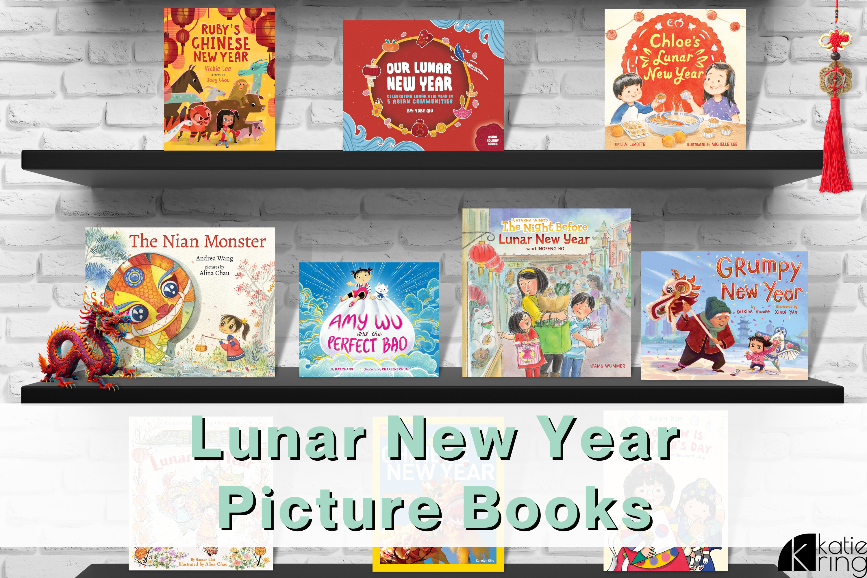 Celebrate Lunar New Year with my favorite Lunar New Year picture books to include in your curriculum.