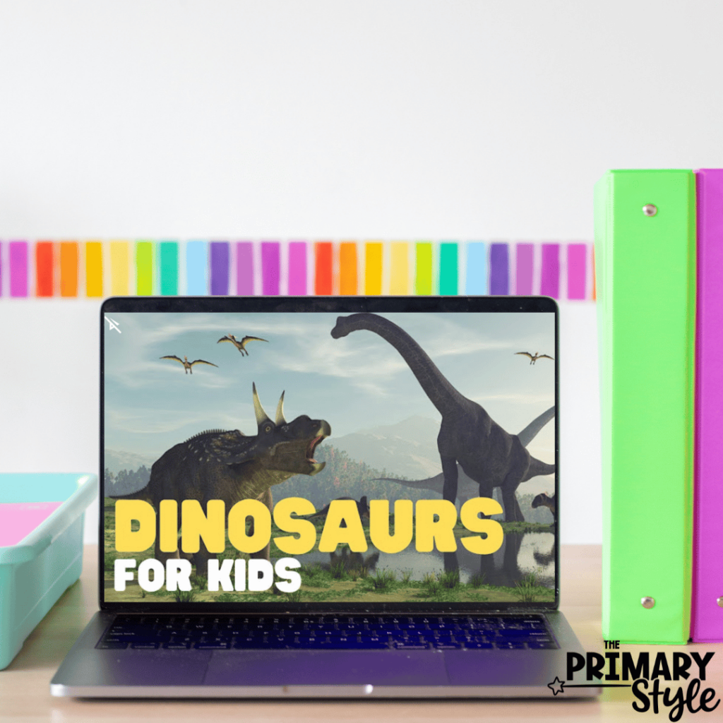 Kick off your dinosaur activities with this "Dinosaurs for Kids" video by Learn Bright.