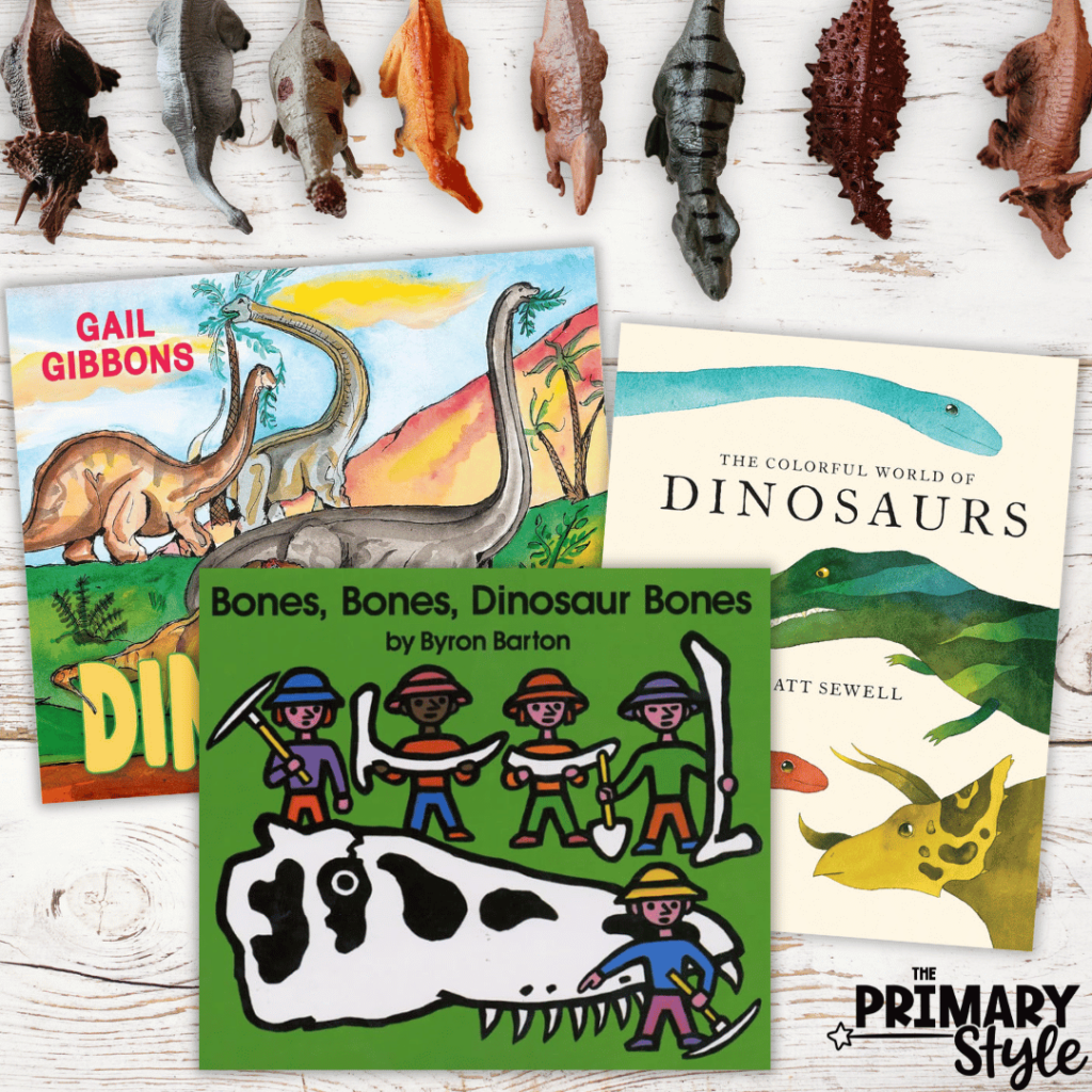 These books will help students learn all about dinosaurs.