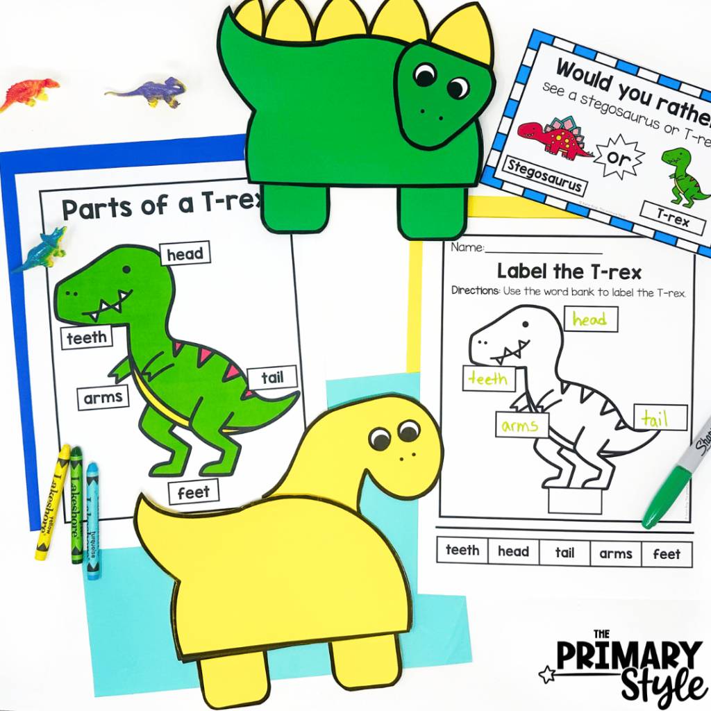 Writing and crafts are a great addition to any unit for primary grades!