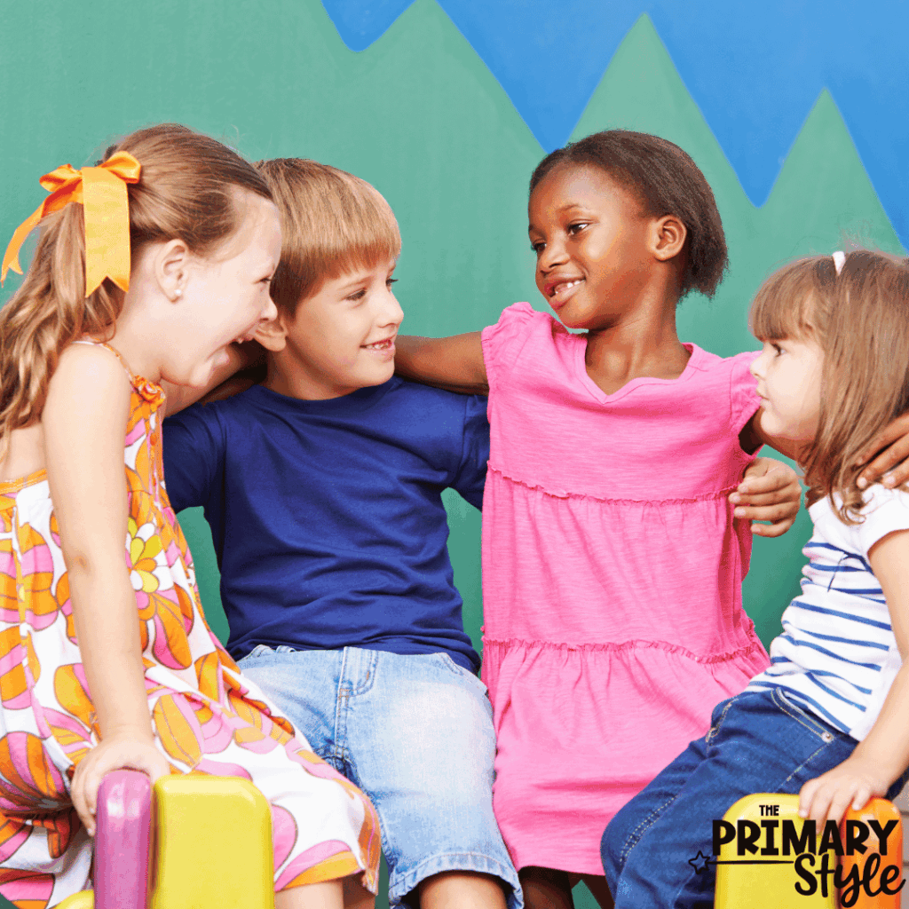 Teaching kindness is an important part of being a primary teacher! 