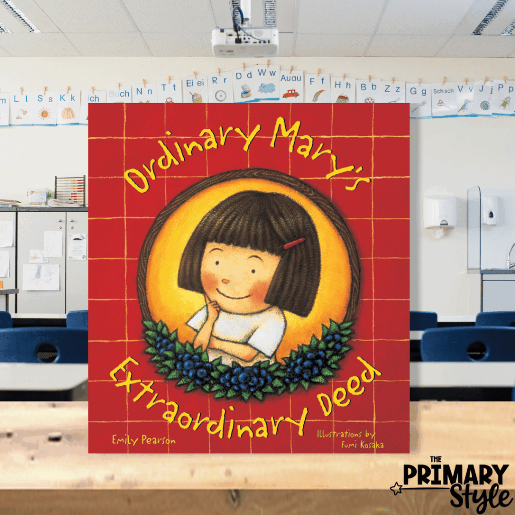 Introduce students to the concept of paying it forward with "Ordinary Mary's Extraordinary Deed".