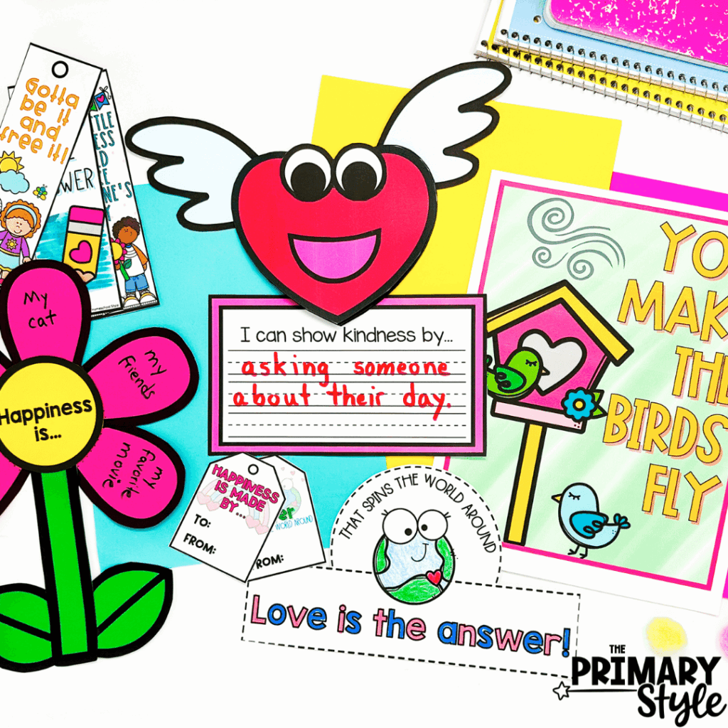 These kindness activities are the perfect addition to any unit in which you are teaching kindness!
