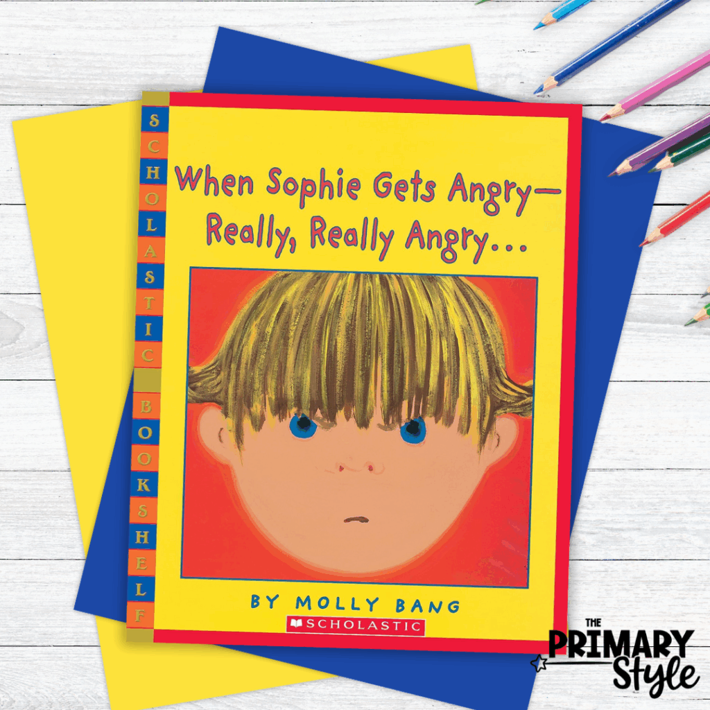 This image highlights the read aloud "When Sophie Gets Angry-Really, Really Angry..."