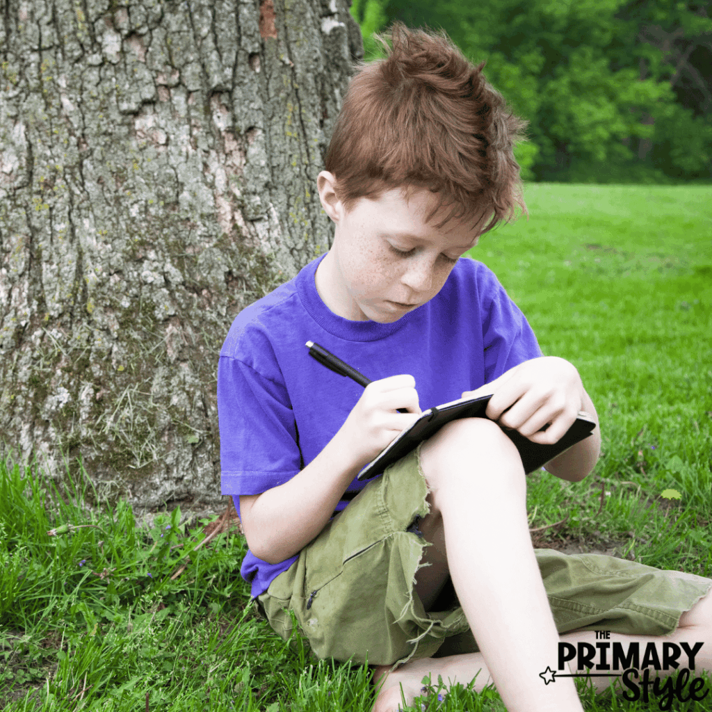 Journaling and self-reflection can be a key part of your lessons about teaching kindness.