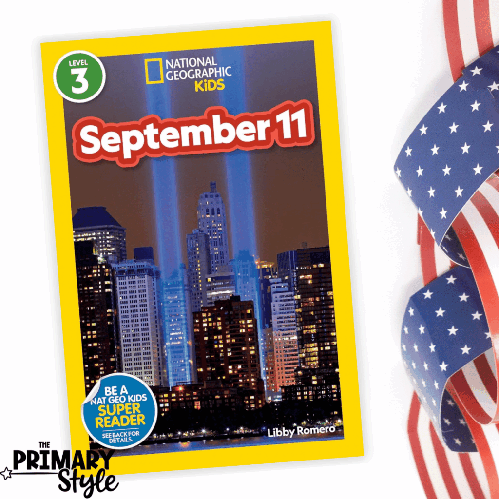 Students can celebrate Patriots Day and remember September 11 using this picture book titled "September 11".