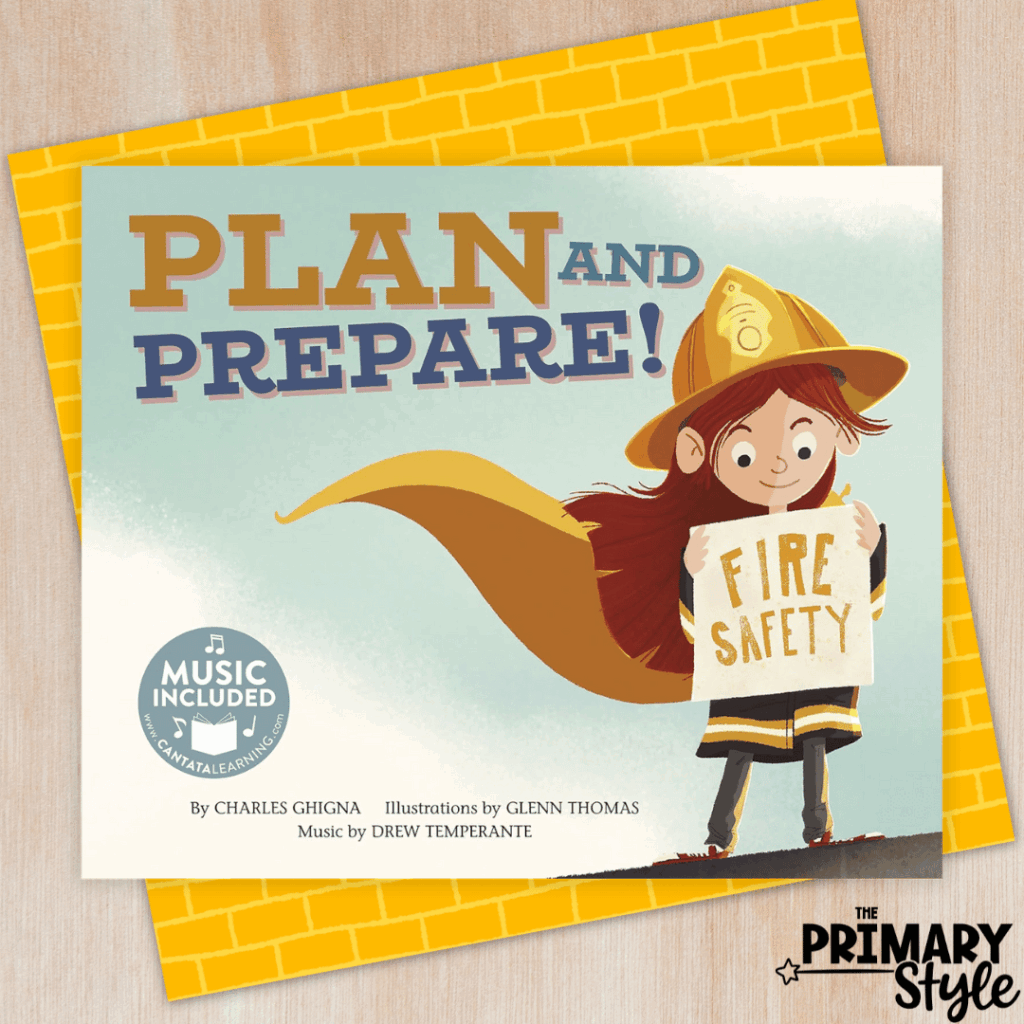"Plan and Prepare" is a great picture book to share with your primary classroom.