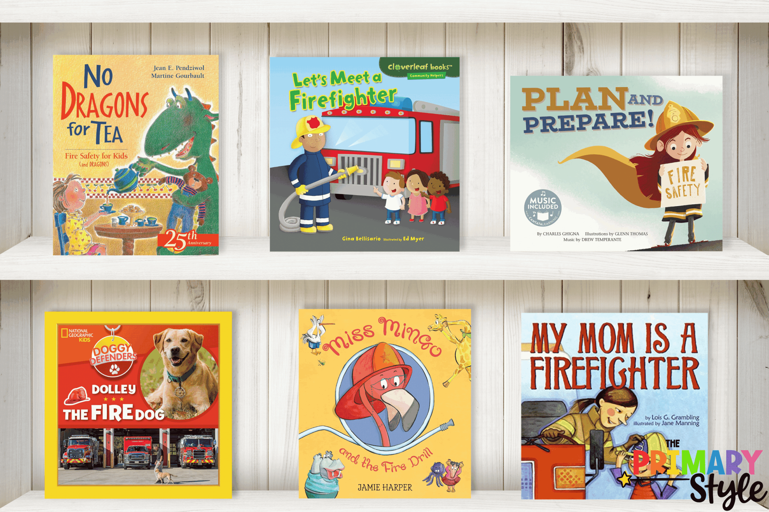 These Fire safety week picture books and activities are perfect for the primary classroom.