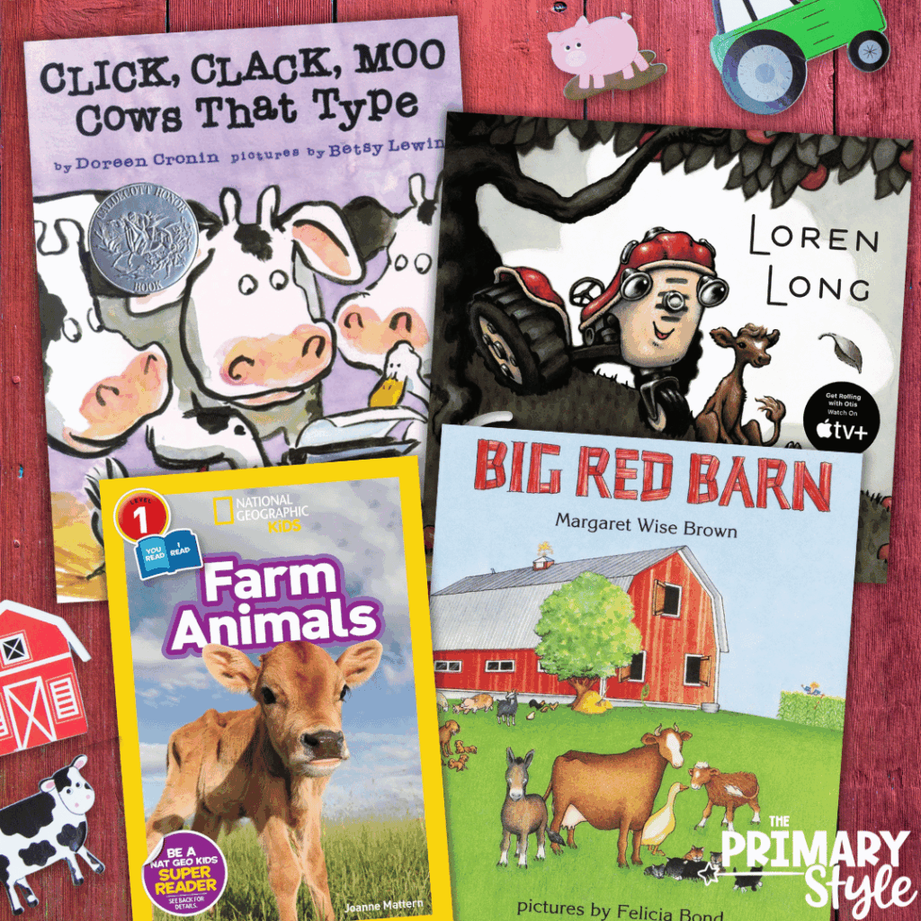 Kick off your farm unit with these farm themed read alouds for the primary classroom.