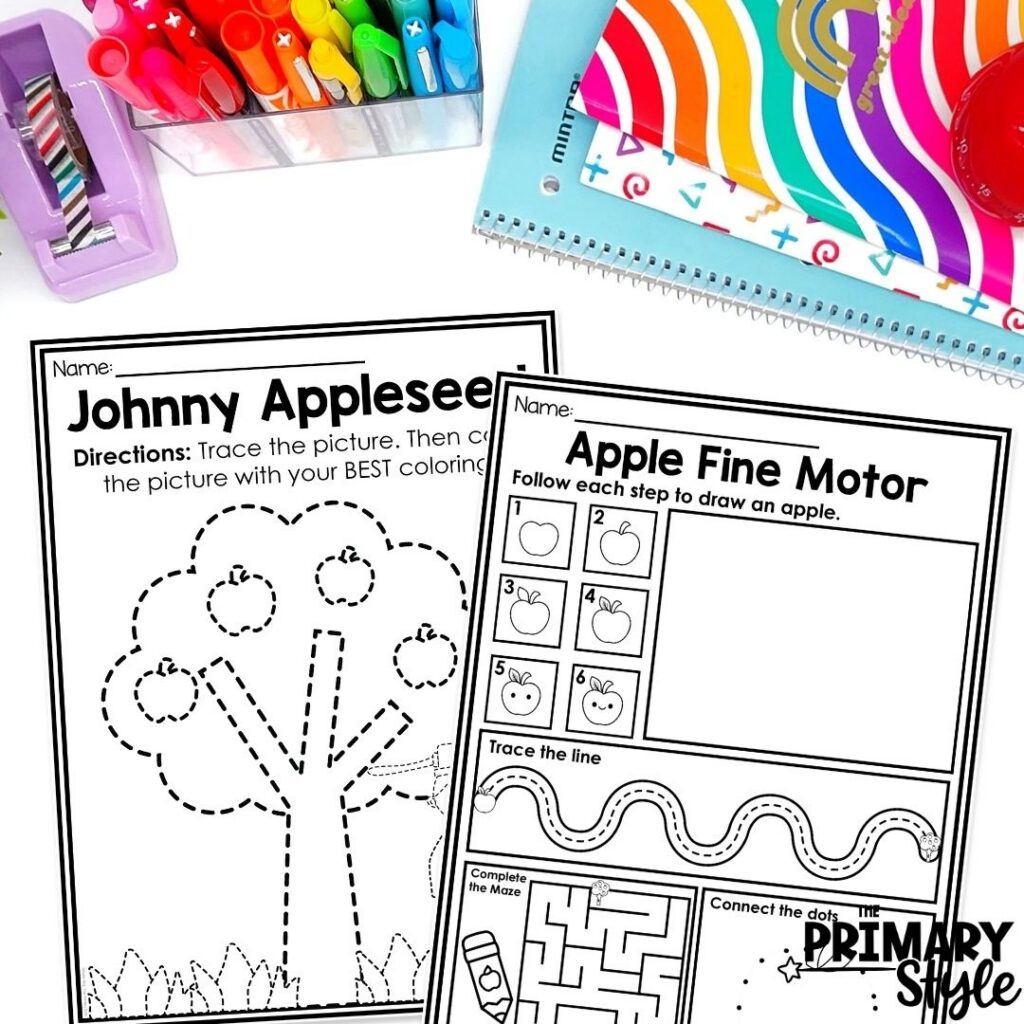 Keep extra activities on hand for early finishers or extra time that might arise.