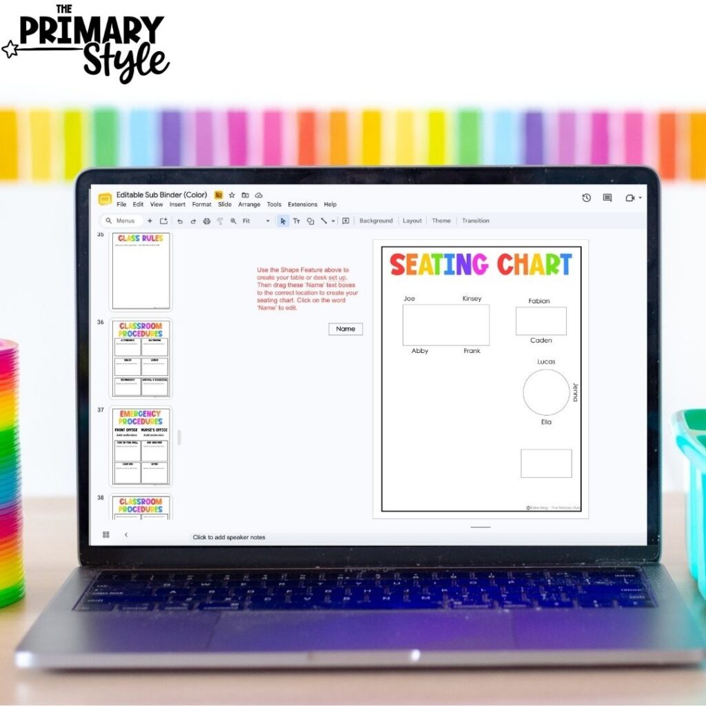 This substitute binder is easy to customize with editable formats.